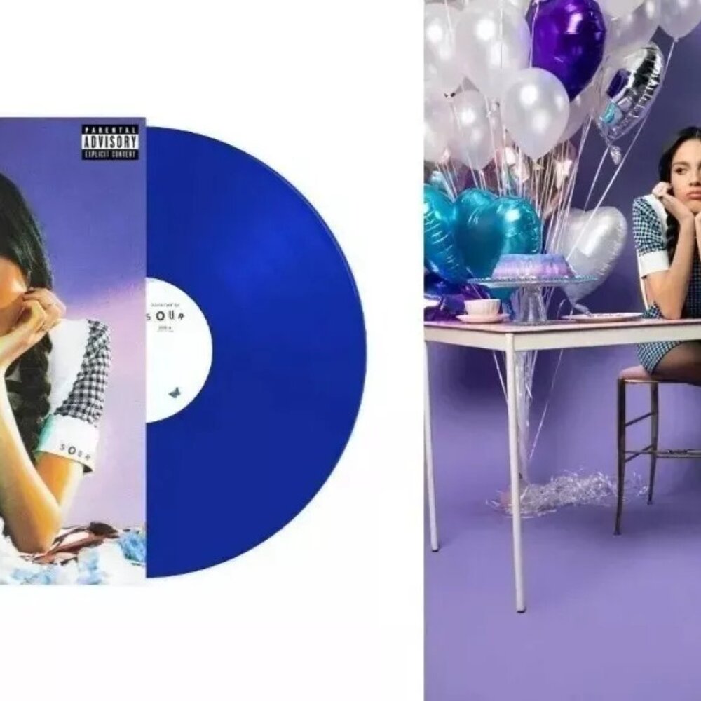 Olivia Rodrigo Sour LP ~ Exclusive Colored Vinyl + Alt. Cover + Poster ~ Sealed!